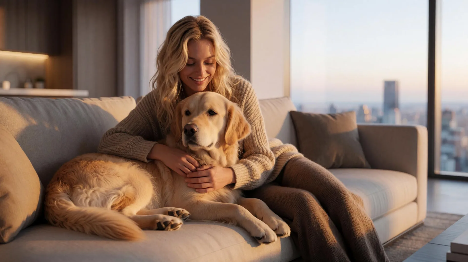KI Tierfotoshooting München — Hund, Katze und Pferd mit künstlicher Intelligenz fotorealistisch generiert