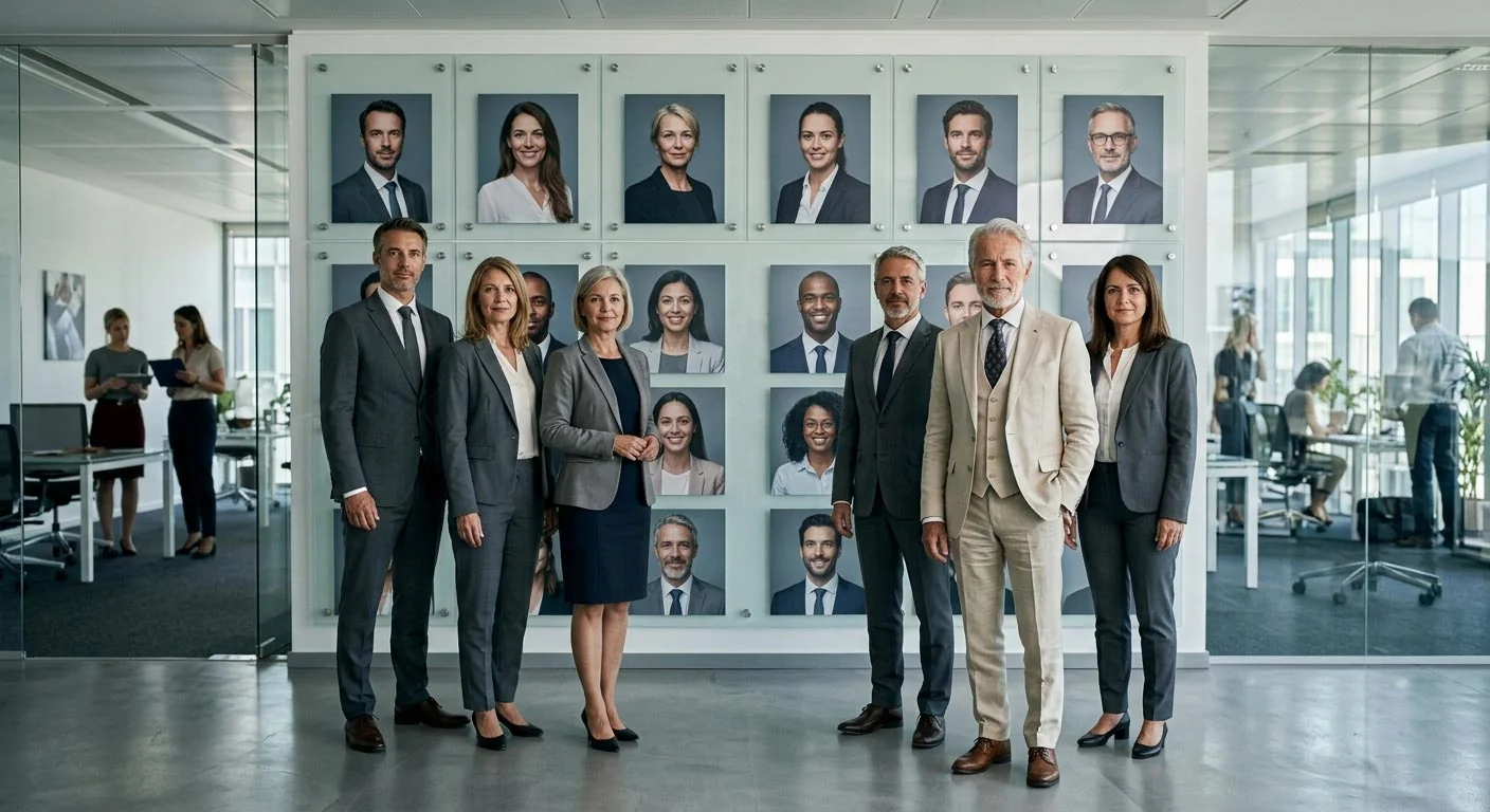 Virtuelle Teamfotos mit KI