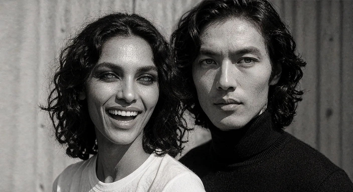 Kenji Osato und Samira Farrouk aus München, KI Models, PRAIME Models